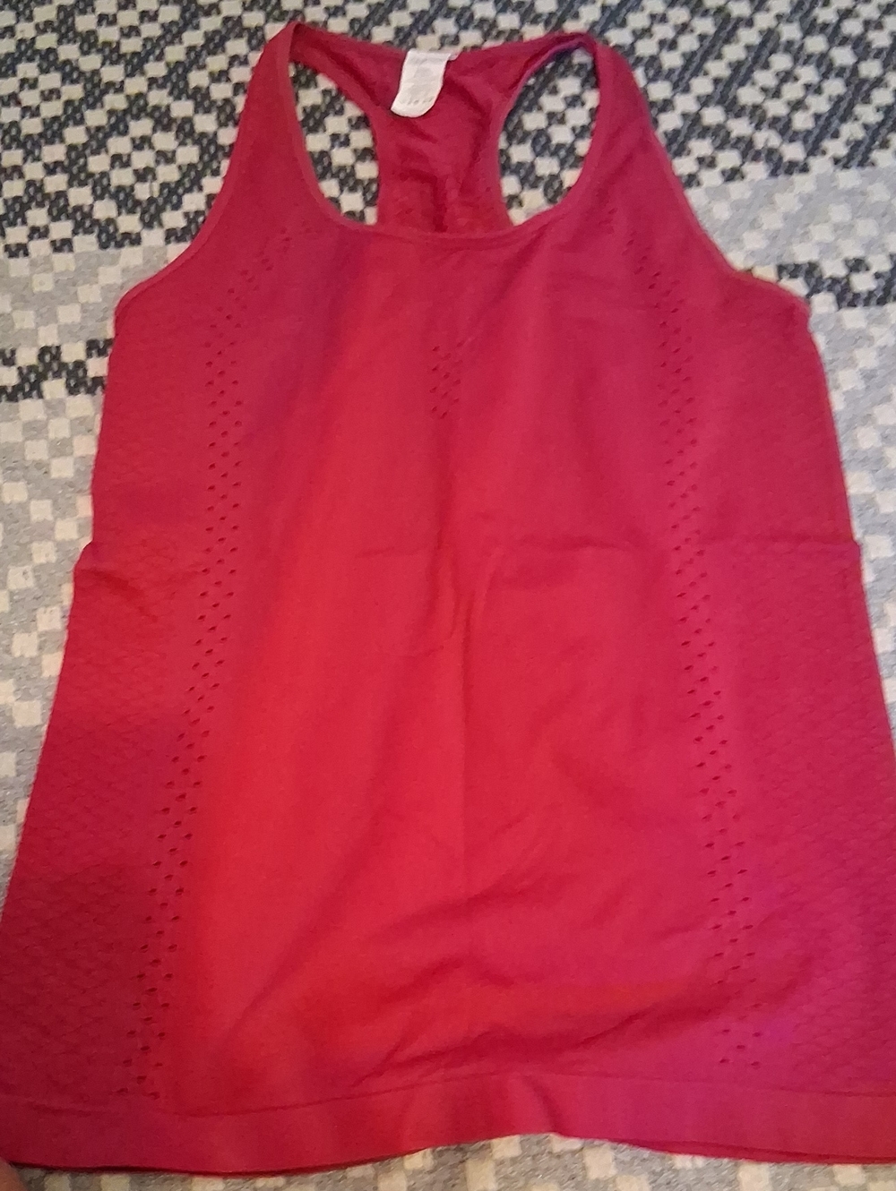 Zyia Women’s Rasberry Color Racerback Active Tank Top